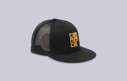 Commencal Kids Trucker Cap Black and Orange