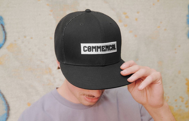 Load image into Gallery viewer, Commencal Trucker Cap Corporate Black
