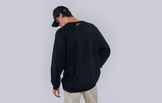 Commencal Crewneck Black Records Sweatshirt - Unisex