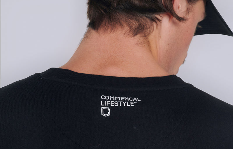 Load image into Gallery viewer, Commencal Crewneck Black Records Sweatshirt - Unisex
