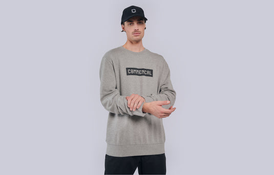 Commencal Corporate Crewneck Sweatshirt - Grey