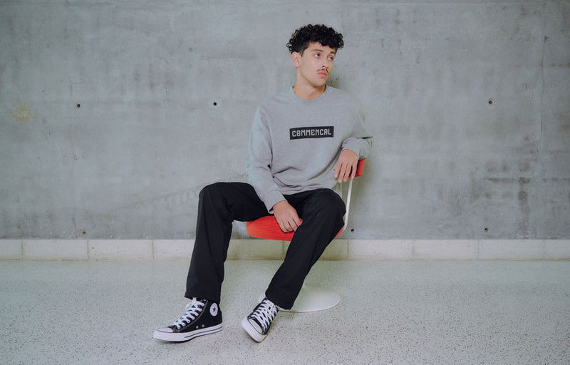 Load image into Gallery viewer, Commencal Corporate Crewneck Sweatshirt - Grey
