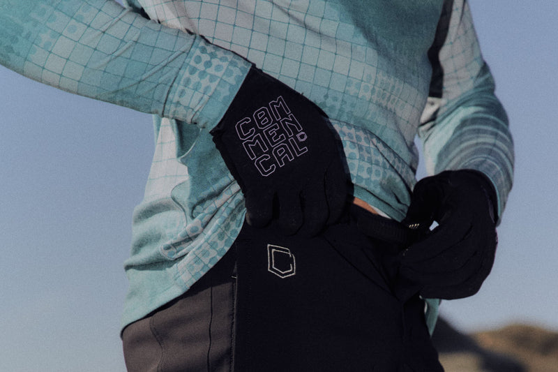 Load image into Gallery viewer, Commencal Litech Gloves Black Neon
