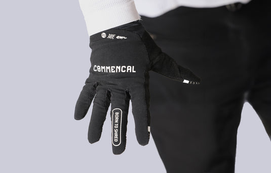 Commencal Kids Litech Gloves - Corporate Black - Kids