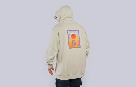 Commencal Sunset Beige Oversized Hoodie - Unisex