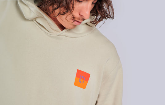 Commencal Sunset Beige Oversized Hoodie - Unisex