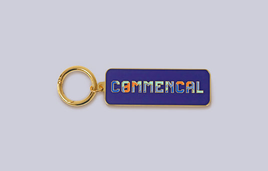 Commencal Corporate Key Ring - Sunset
