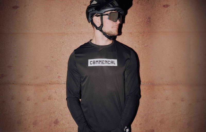 Load image into Gallery viewer, Commencal Litech Corporate Long Sleeve Jersey - Black
