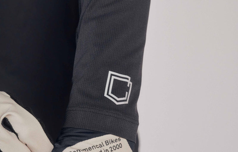 Load image into Gallery viewer, Commencal Litech Corporate Long Sleeve Jersey - Black
