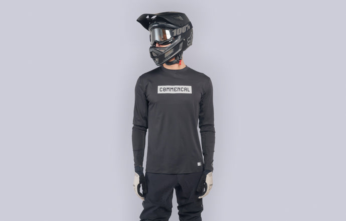 Commencal Litech Corporate Long Sleeve Jersey - Black