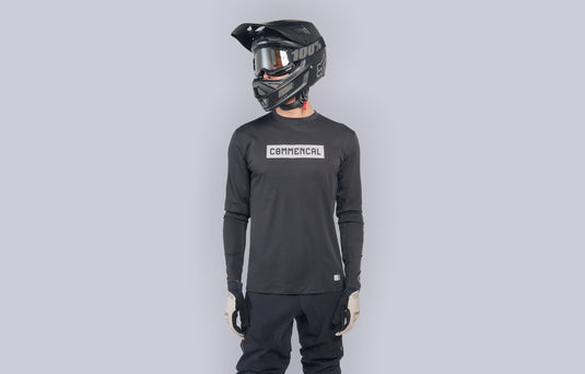 Commencal Litech Corporate Long Sleeve Jersey - Black