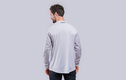 Commencal Litech Corporate Long Sleeve Jersey - Grey - Men's