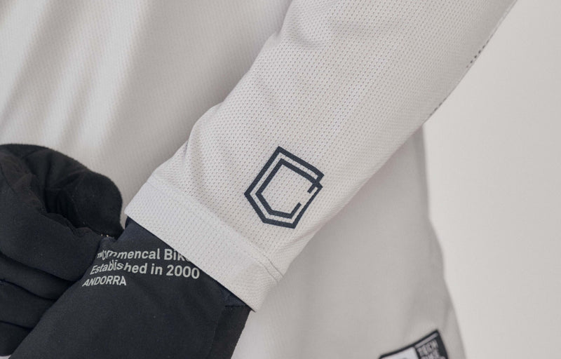 Load image into Gallery viewer, Commencal Litech Corporate Long Sleeve Jersey - Grey - Men&#39;s
