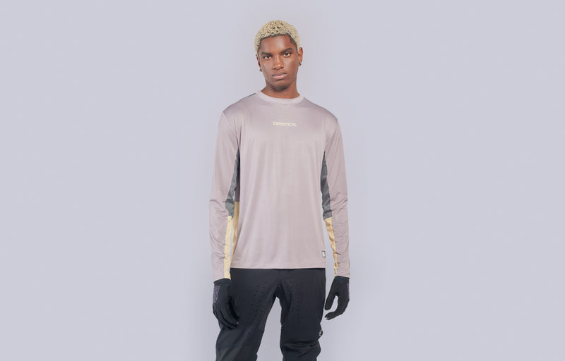 Load image into Gallery viewer, Commencal Litech Long Sleeve Jersey - Purple - Men&#39;s
