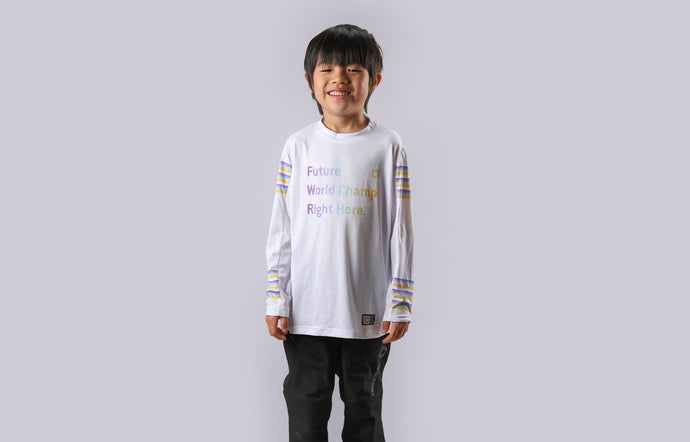 Commencal Lightech Long Sleeve Jersey World Champs - Kids