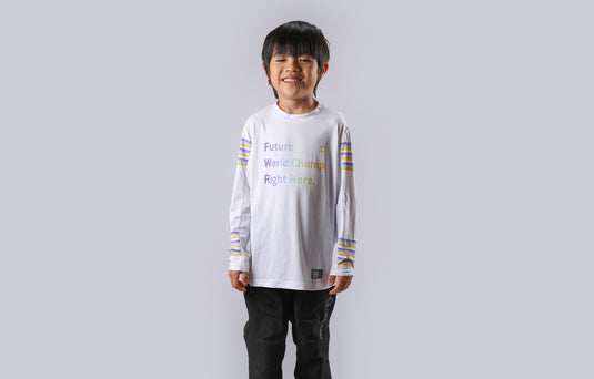 Commencal Lightech Long Sleeve Jersey World Champs - Kids