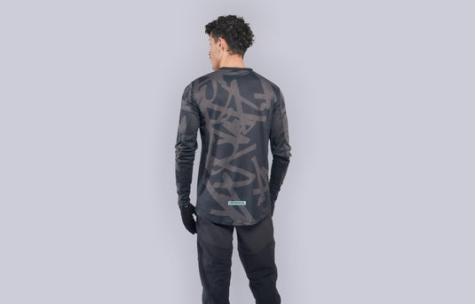 Commencal Litech Race Long Sleeve Jersey - Black - Men's