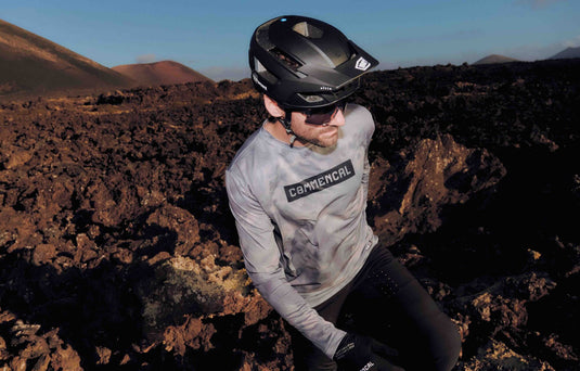 Commencal Litech Long Sleeve Jersey - Shadow Grey - Men's