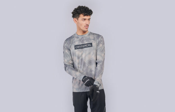 Commencal Litech Long Sleeve Jersey - Shadow Grey - Men's