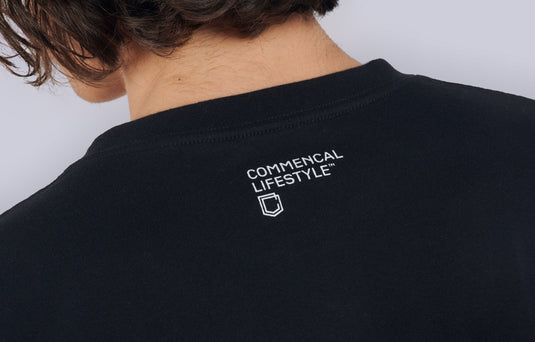 Commencal Loose Fit Light T-Shirt Black Records