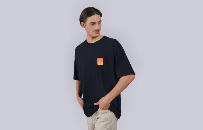 Commencal Loose Fit Light T-Shirt - Sunset Black