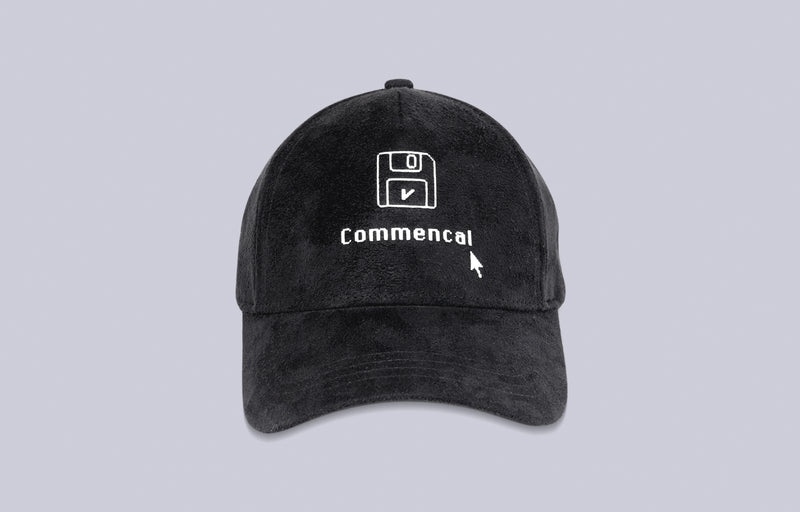 Load image into Gallery viewer, Commencal Diskette Black Baseball Cap
