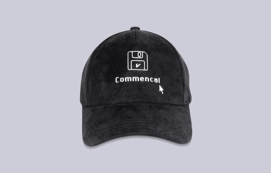 Commencal Diskette Black Baseball Cap