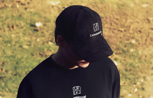 Commencal Diskette Black Baseball Cap