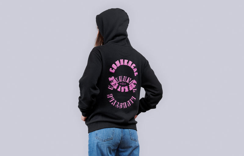 Load image into Gallery viewer, Commencal Circle Hoodie - Black - Unisex
