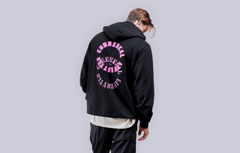 Load image into Gallery viewer, Commencal Circle Hoodie - Black - Unisex
