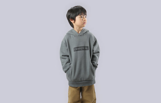 Commencal Kids Corporate Hoodie - Dark Grey