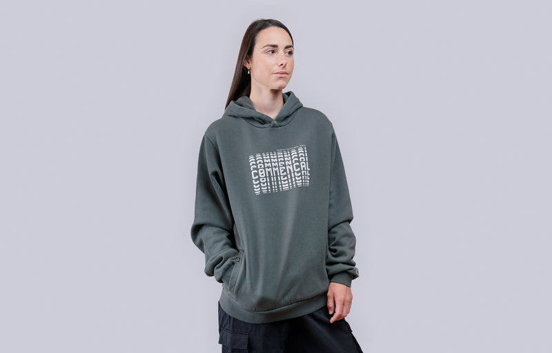 Load image into Gallery viewer, Commencal Division Hoodie - Dark Grey - Unisex
