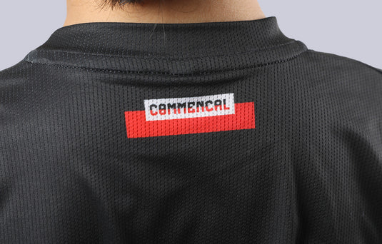 Commencal Kids Litech Corporate Long Sleeve Jersey - Black - Kids