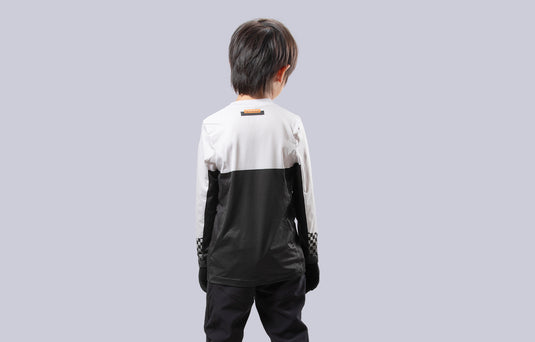 Commencal Kids Litech Race Long Sleeve Jersey - Dark Grey