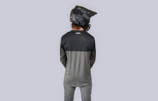 Commencal Litech Race Long Sleeve Jersey - Dark Grey - Men's