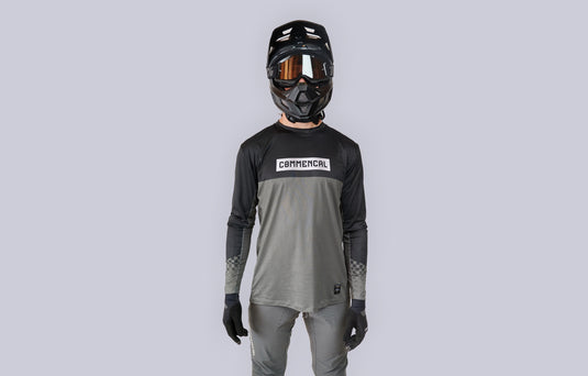 Commencal Litech Race Long Sleeve Jersey - Dark Grey - Men's