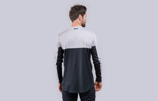 Commencal Litech Race Long Sleeve Jersey - Light Grey - Unisex