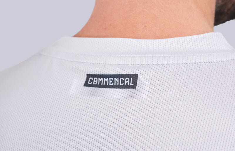 Load image into Gallery viewer, Commencal Litech Race Long Sleeve Jersey - Light Grey - Unisex
