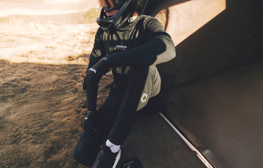 Commencal Litech Long Sleeve Jersey - Reflective Silver/Black