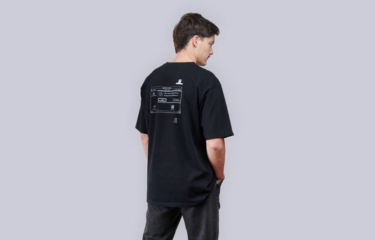 Commencal Diskette Loose Fit T-Shirt Black
