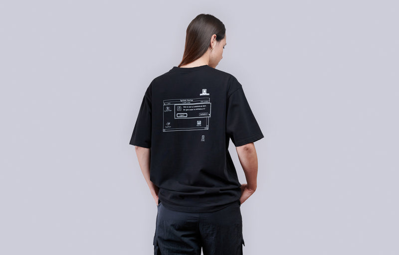 Load image into Gallery viewer, Commencal Diskette Loose Fit T-Shirt Black
