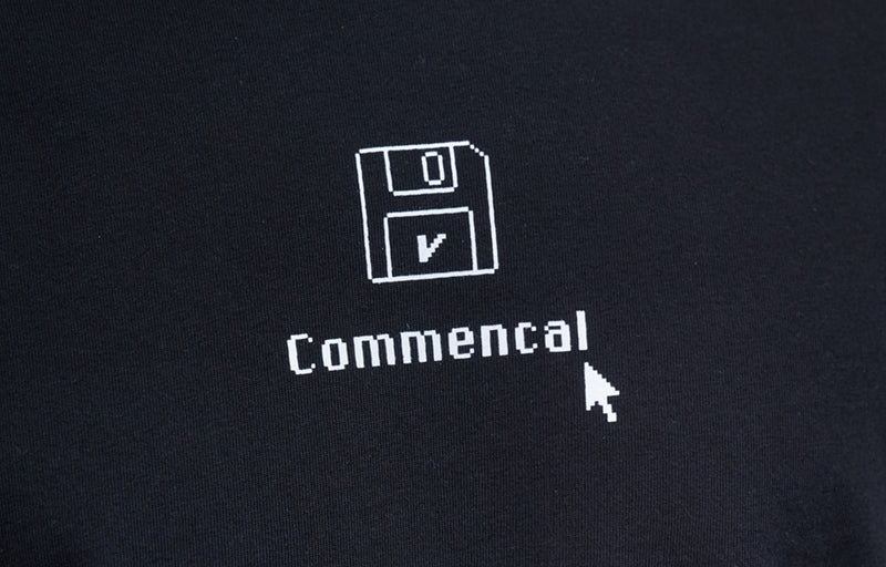 Load image into Gallery viewer, Commencal Diskette Loose Fit T-Shirt Black
