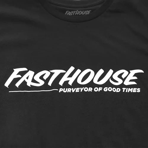 Fasthouse Motto Tee - Black - Men's