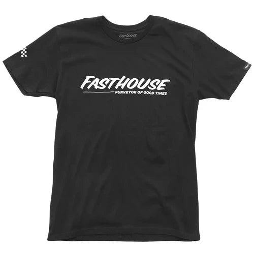 Fasthouse Motto Tee - Black - Men's