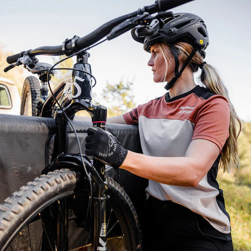 Fasthouse Sidewinder S/S Jersey - Mauve/Cream - Women's