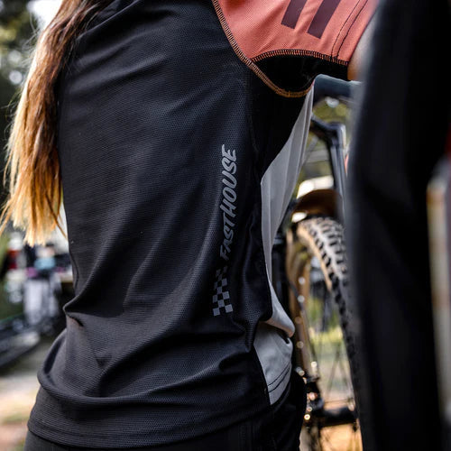 Fasthouse Sidewinder S/S Jersey - Mauve/Cream - Women's