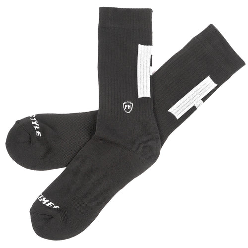 Fasthouse Varsity Performance Crew Socks - Black