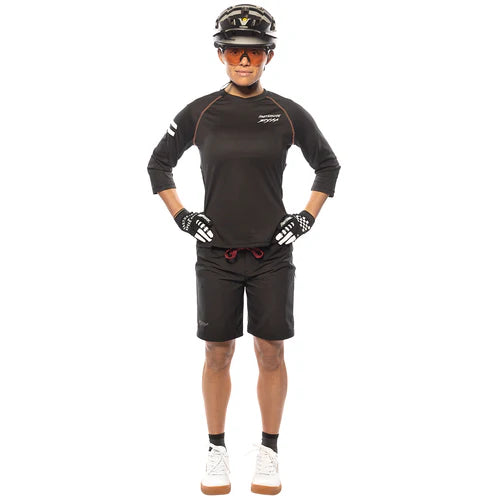 Load image into Gallery viewer, Fasthouse Women&#39;s Sidewinder Long Sleeve Jersey - Black
