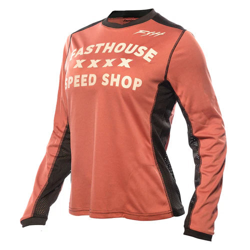 Fasthouse Women's Swift Long Sleeve Jersey - Mauve