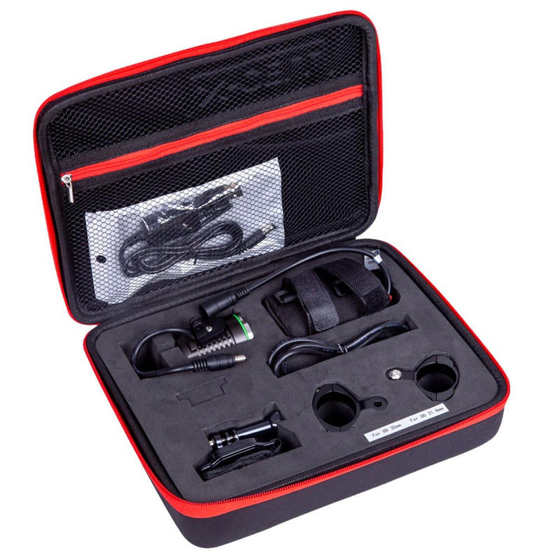 Load image into Gallery viewer, X-CELL BL3000U LED Bicycle Light - 3000 Lumen Output - Includes Handlebar and Helmet Mounts
